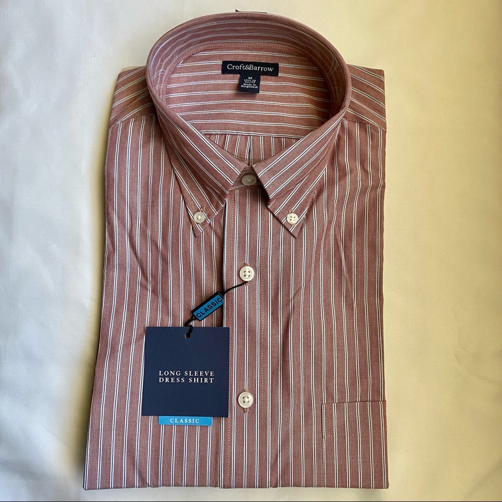 Croft and Barrow | Long Sleeve Dress shirt | M 151/2-16 32/33